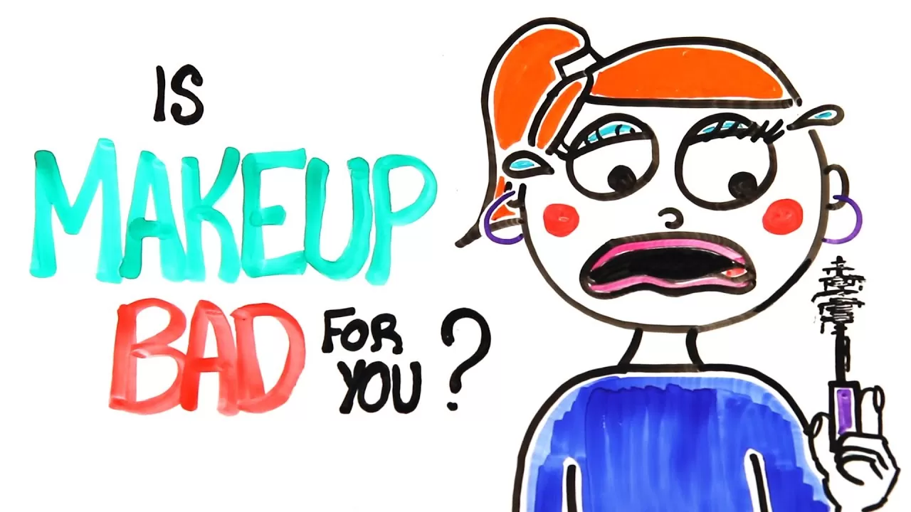 is makeup bad for you