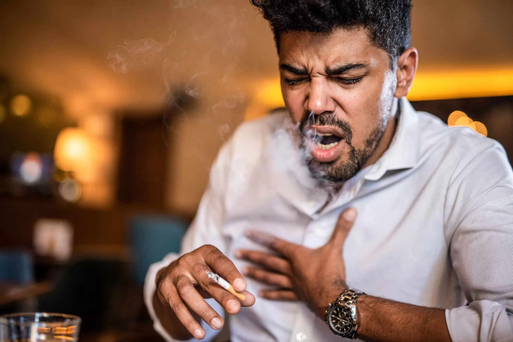 Why Does Smoking Make Us Cough?