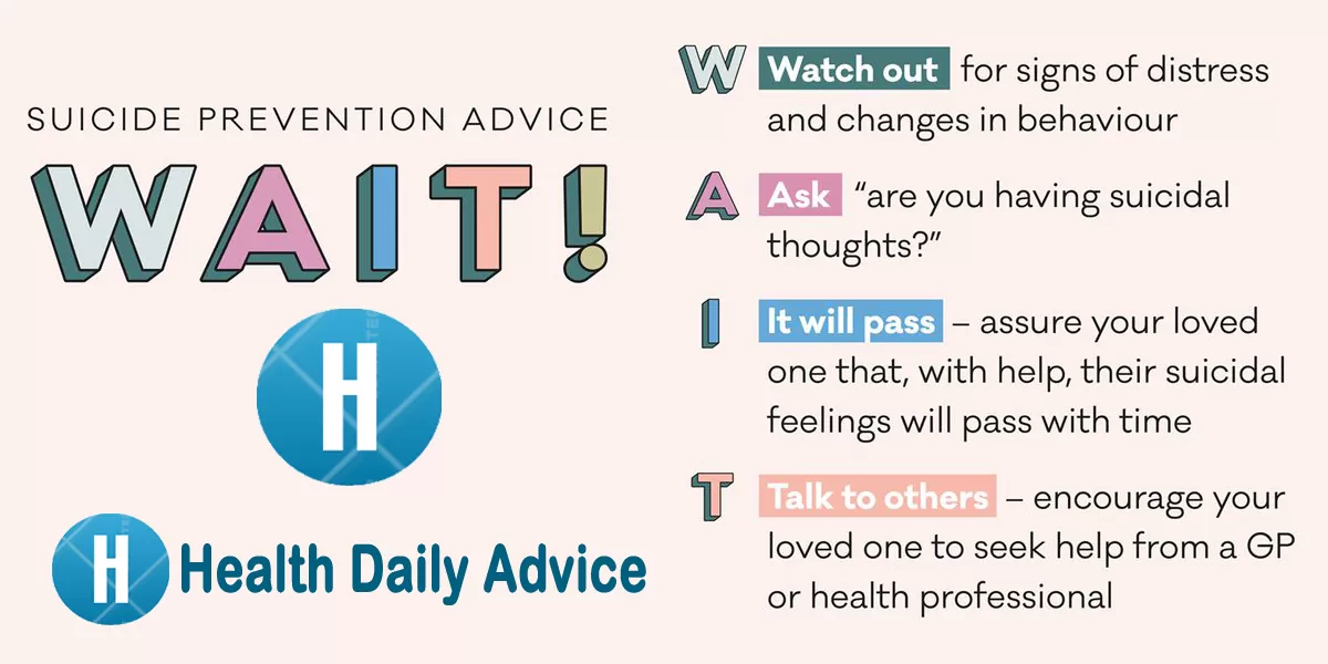 Suicide Prevention - Health Daily Advice
