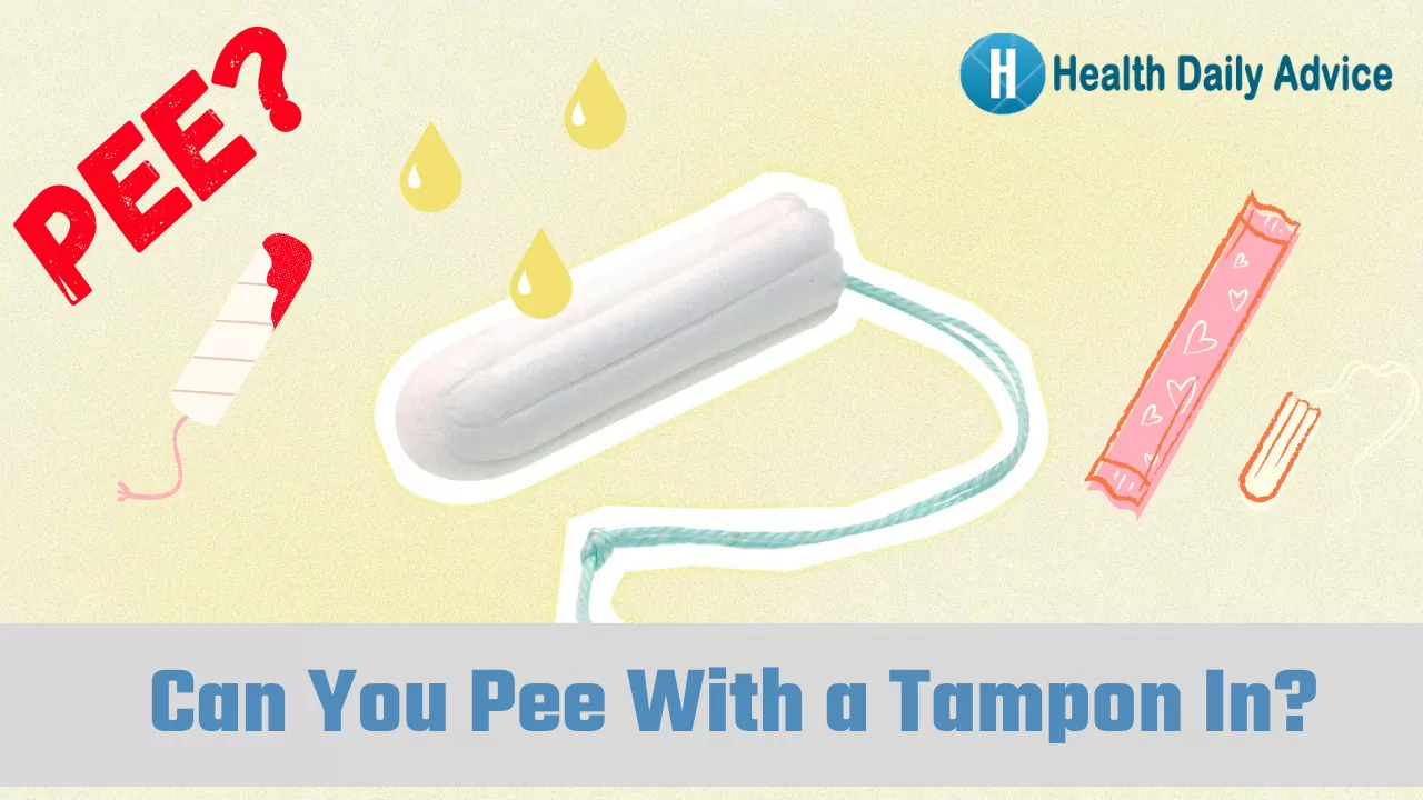 Can You Pee With a Tampon In?